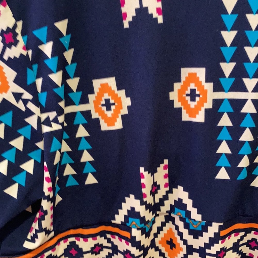 Stretch knit Aztec duster - Picture 5 of 5
